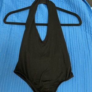 black bodysuit